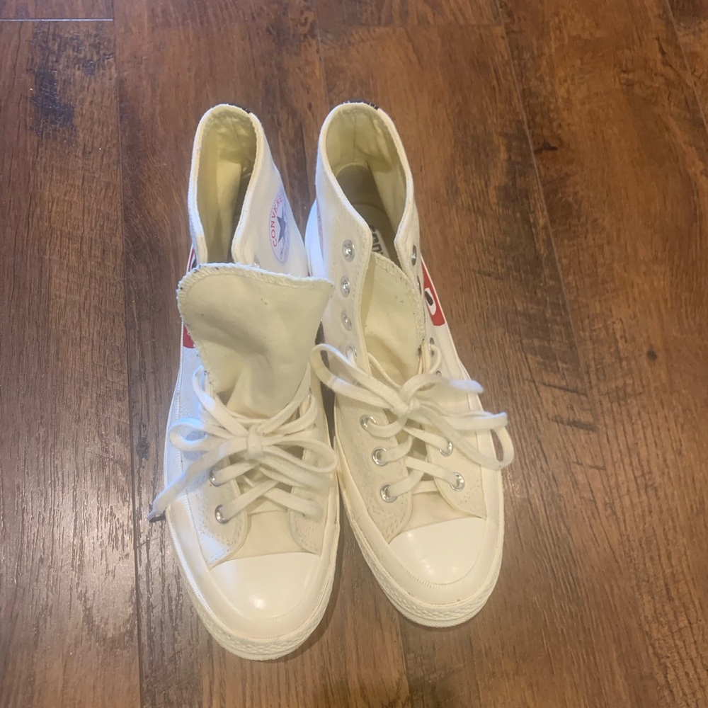 Converse Chuck Taylor Hidden Heart X Comme Des Garcins Play - Picture 2 of 12